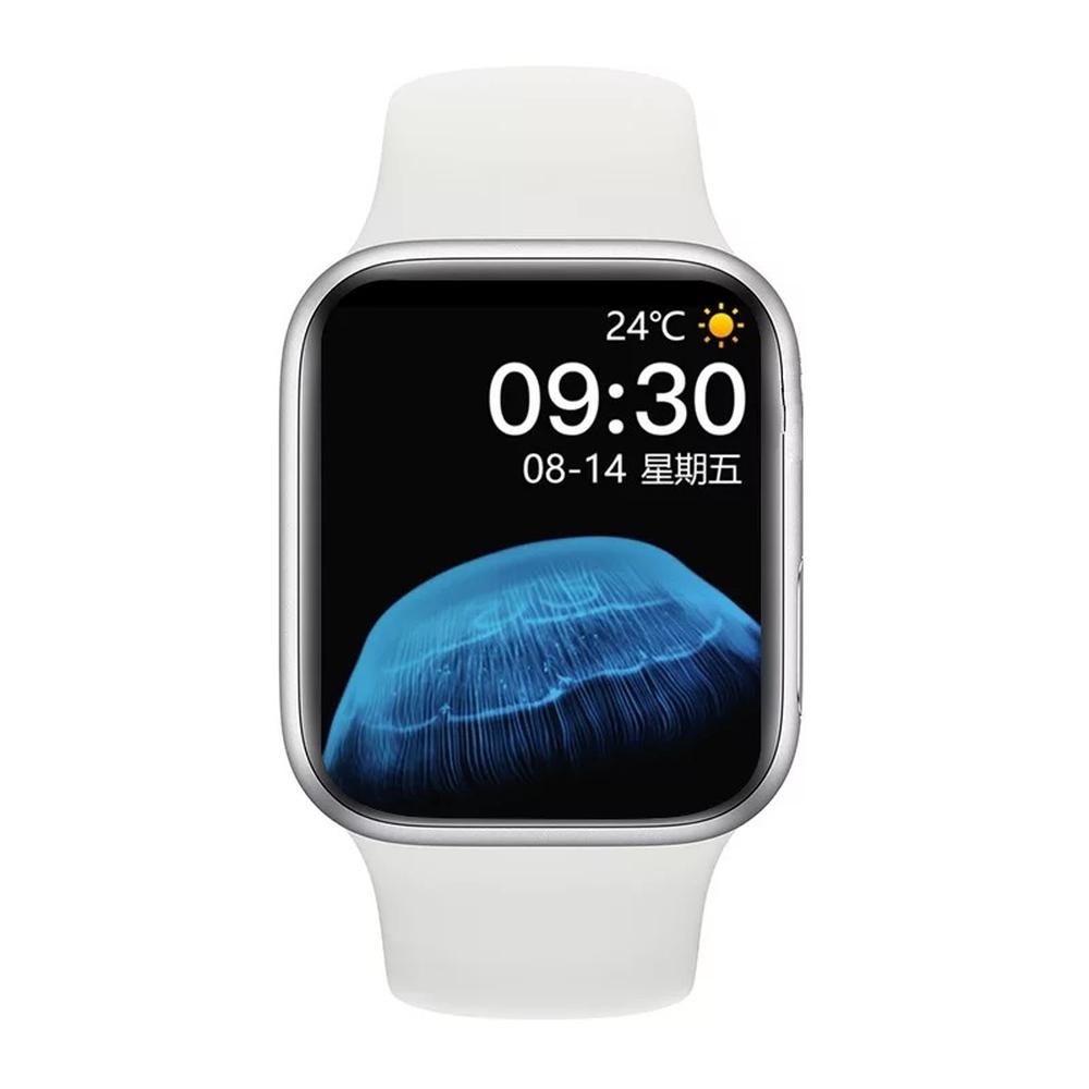 Smartwatch Genérico T500+ Pro color Blanco Impermeable