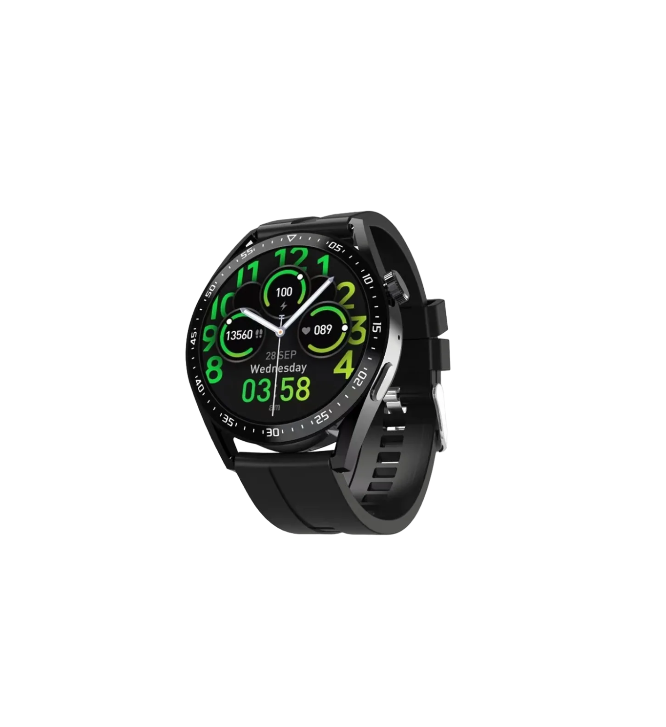 Foto 2 pulgar | Smartwatch con Bluetooth Malubero color Negro