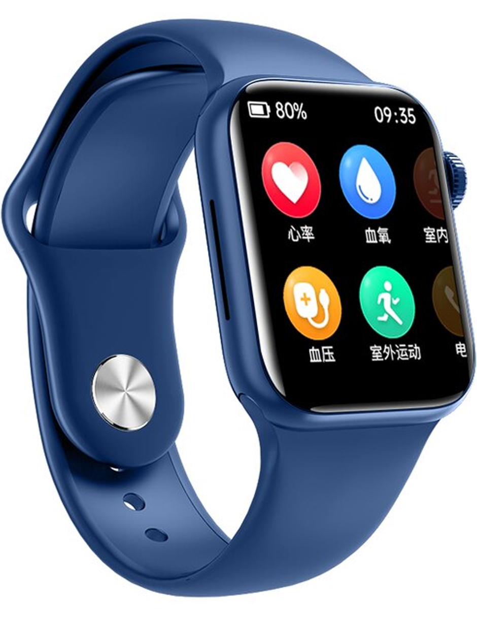 Smartwatch Genérico M7 Pro color Azul Wireless Charging