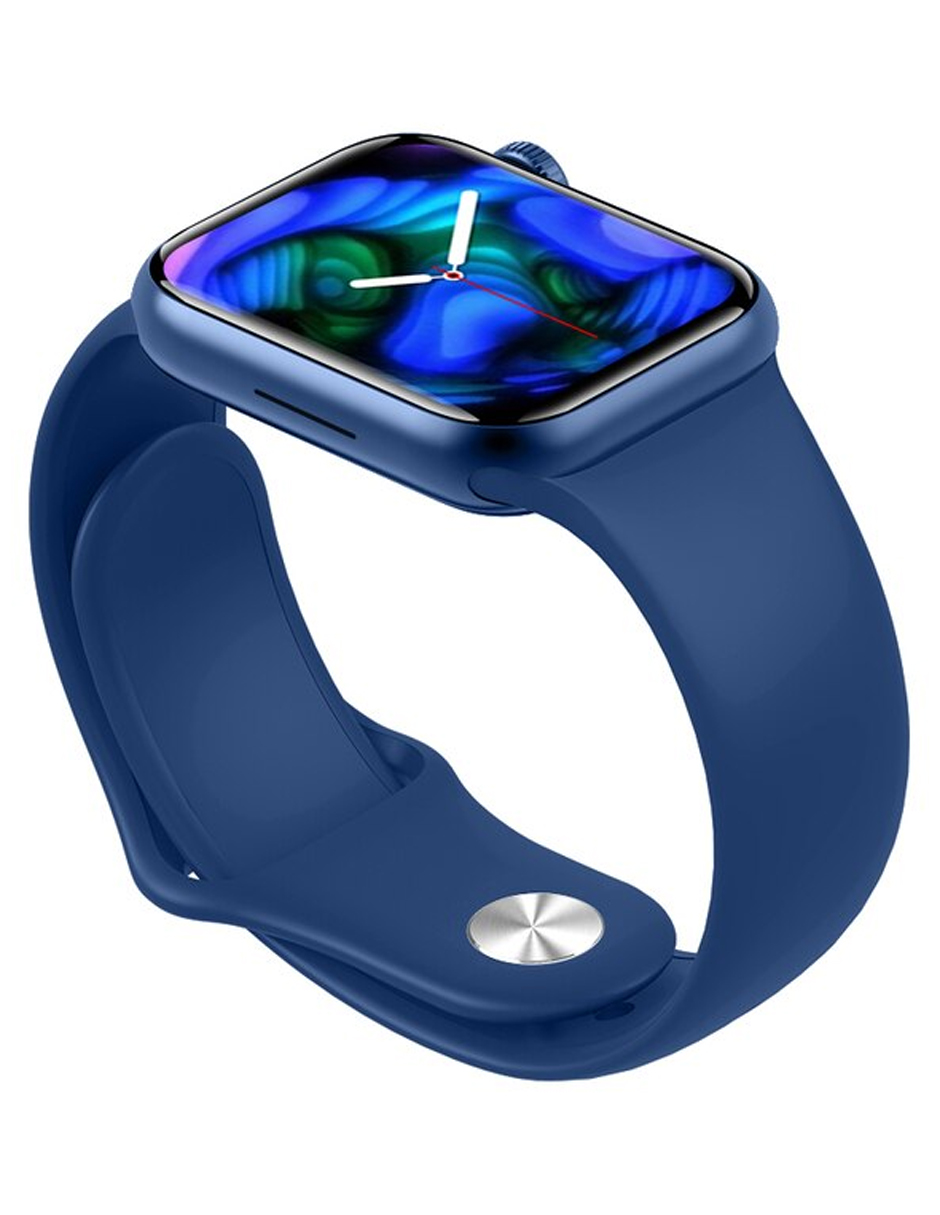 Foto 4 pulgar | Smartwatch Genérico M7 Pro color Azul Wireless Charging