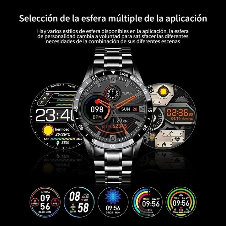 Foto 4 pulgar | Smartwatch Genérico BW220 color Negro