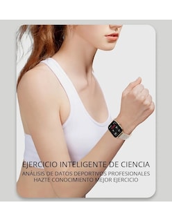 Foto 3 | Reloj Inteligente PETUKITA BOX P28plus color Rosa con Bluetooth Llamada