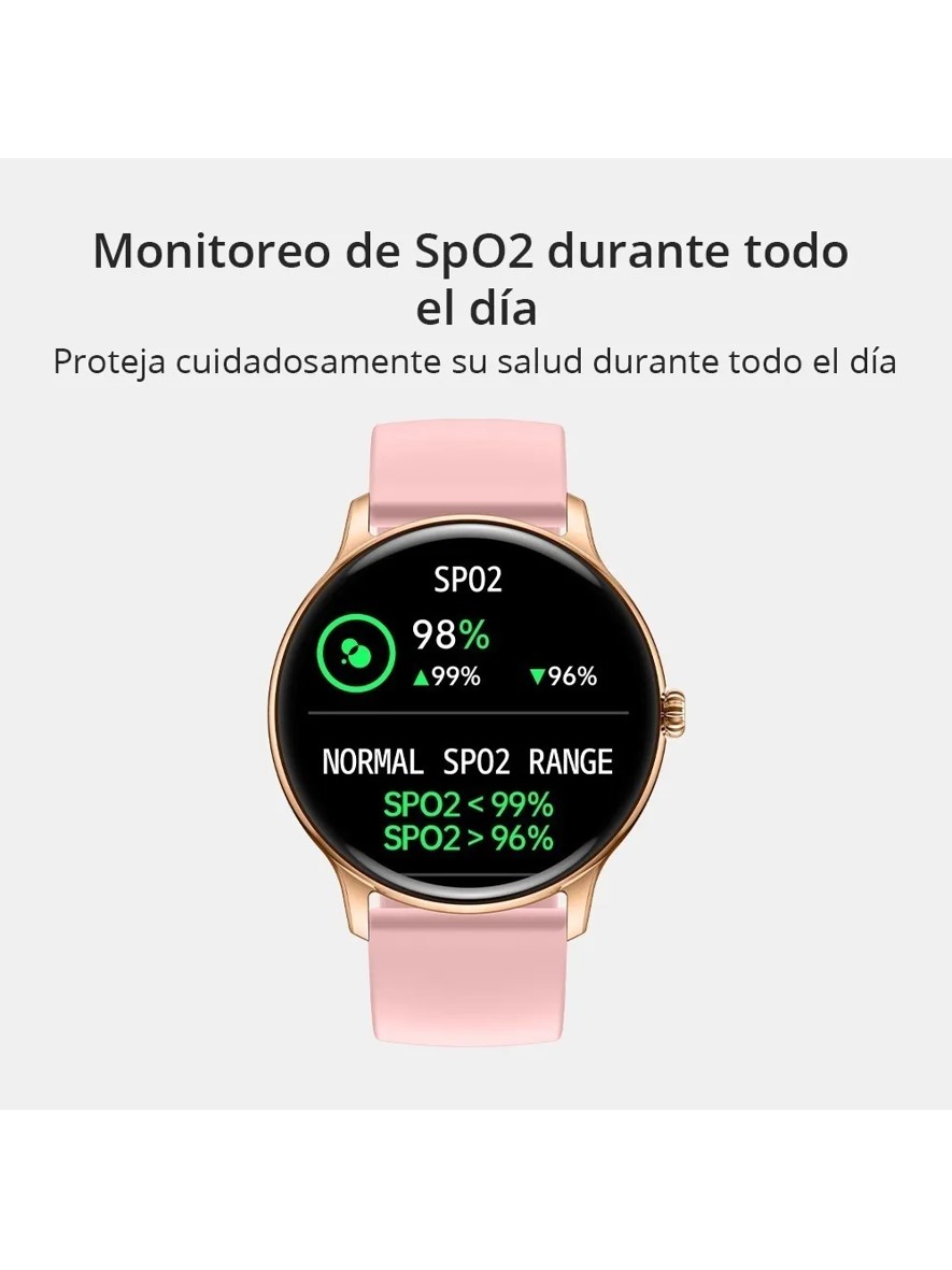 Foto 3 pulgar | Smartwatch Petukita Box I10 color Rosa