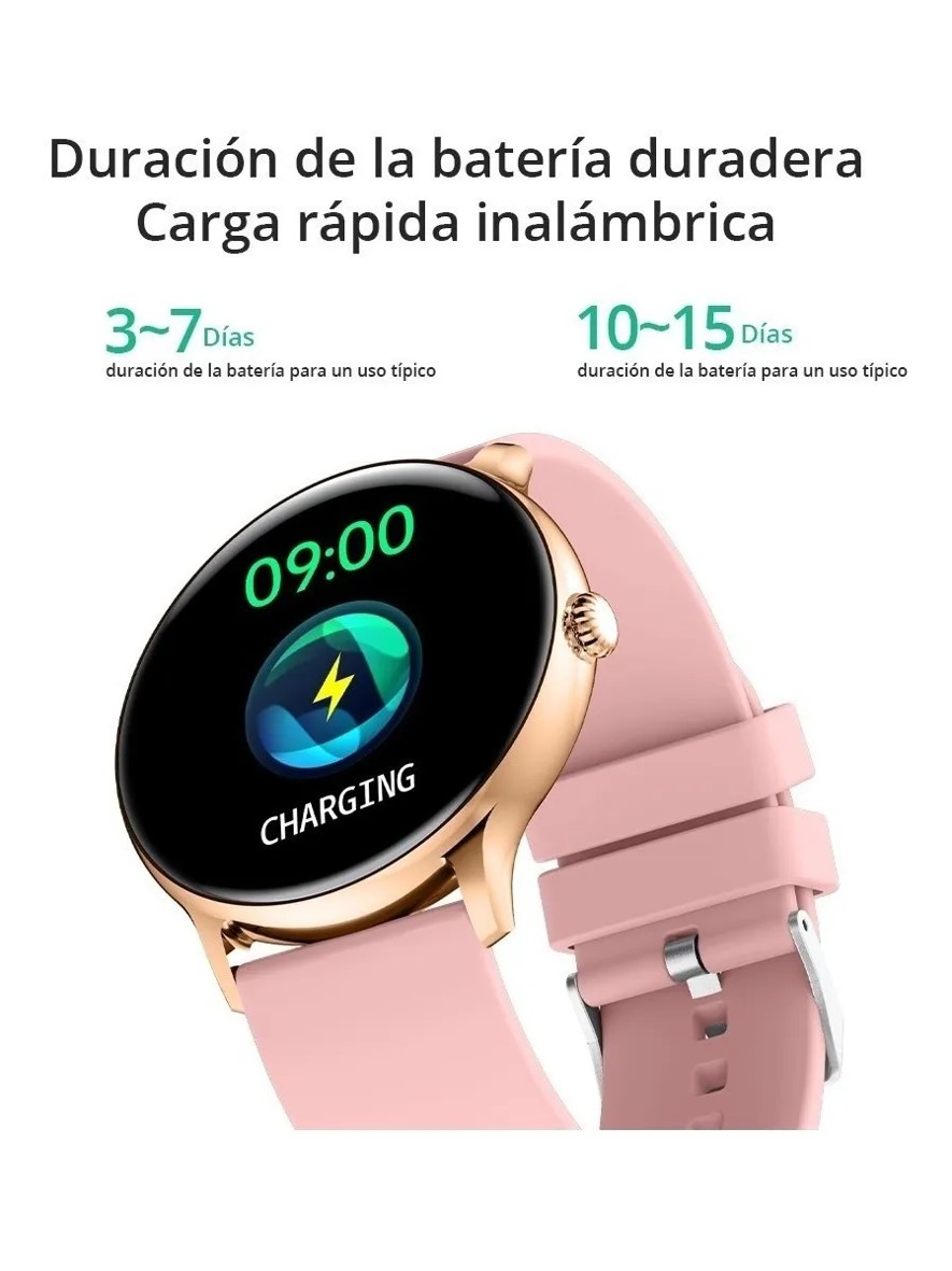 Foto 4 pulgar | Smartwatch Petukita Box I10 color Rosa