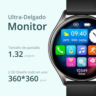 Foto 2 | Reloj Inteligente PETUKITA BOX I20 color Negro Unisex Notificación de Llamada