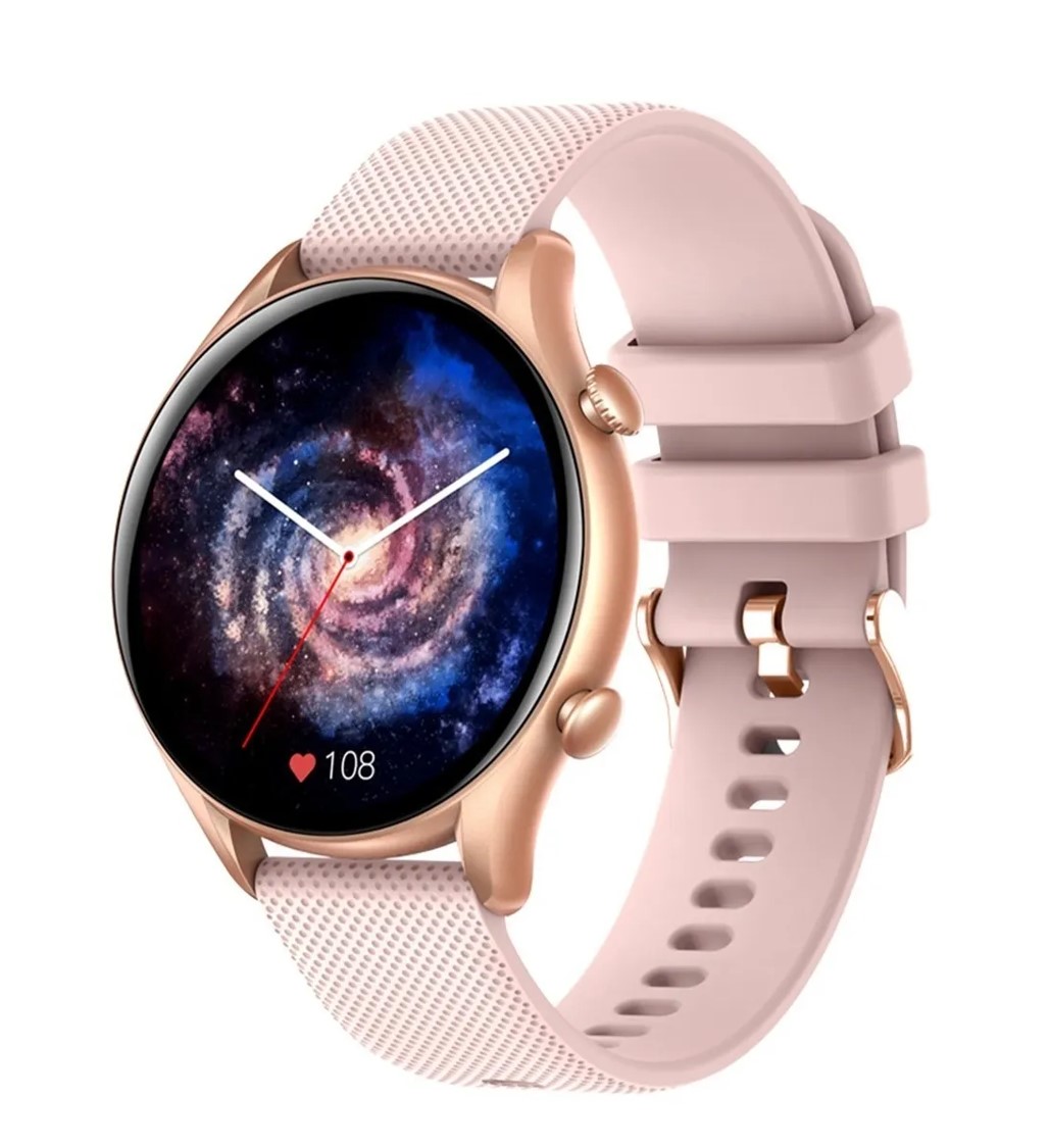 Reloj Inteligente PETUKITA BOX I20 color Rosa Unisex Notificación de Llamada