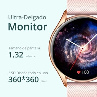 Foto 3 | Reloj Inteligente PETUKITA BOX I20 color Rosa Unisex Notificación de Llamada