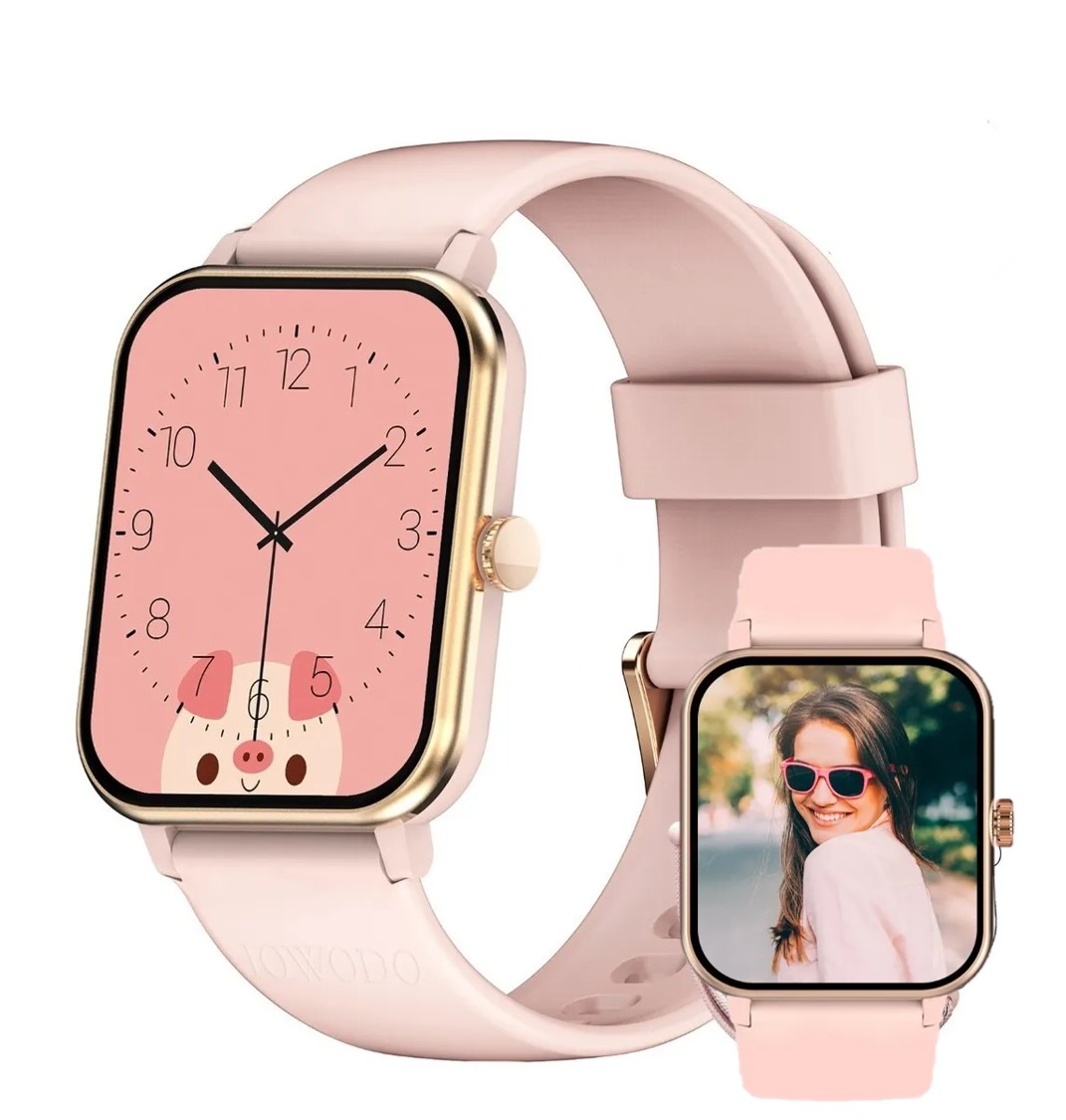 Foto 2 pulgar | Reloj Inteligente PETUKITA BOX R3 PRO color Rosa con Bluetooth Pantalla de 1,69 ''