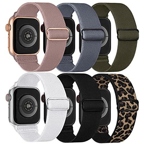 Foto 2 pulgar | Bandas De Bucle En Solitario Elástica Recoppa Compatibles Con La Banda De Apple Watch 38 Mm 40 Mm De 41 Mm Venta