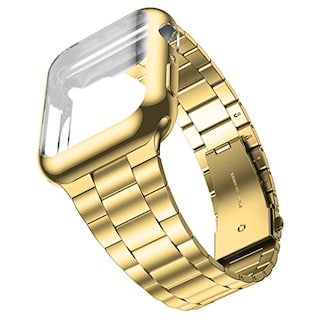 Foto 1 | Venta Internacional - Correa Wolait para Apple Watch 42 44 45 38 44 y 41 mm de Acero Inoxidable con Estuche