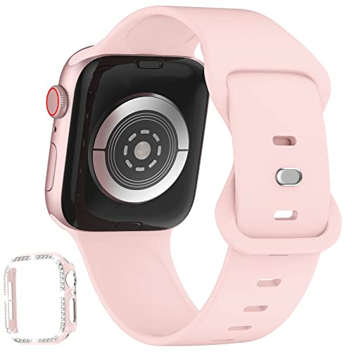 Foto 2 pulgar | Banda de Smartwatch XYF Rosa para Banda Bling Apple Watch 38 - 45 mm - Venta Internacional