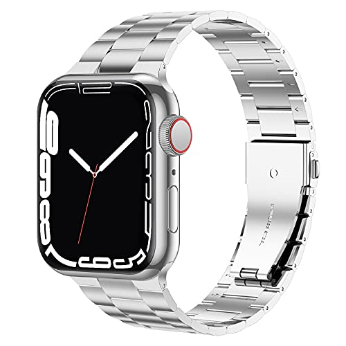 Foto 5 pulgar | Banda de Acero Inoxidable compatible con Apple Watch 38 mm y 41 mm - Venta Internacional