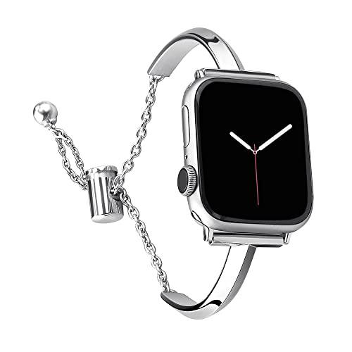 Venta Internacional - Banda PlusRoc de Acero Inoxidable para Apple Watch 42 44 y 45 mm iWatch SE Series 8 y 7