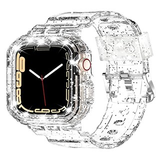 Foto 1 | Correa de Cristal XYF para Apple Watch 38-45 mm con Estuche -Venta Internacional