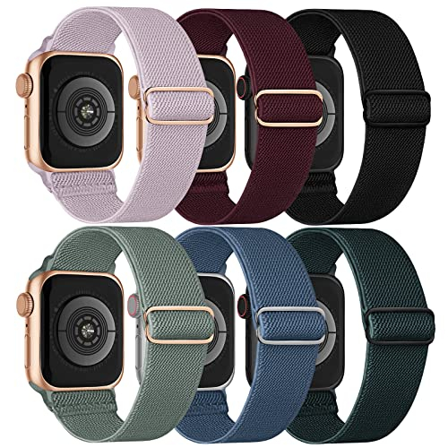 Foto 2 pulgar | Bandas Elásticas de Bucle en Solitario Compatibles con Banda Apple Watch 38-41 mm -Venta Internacional