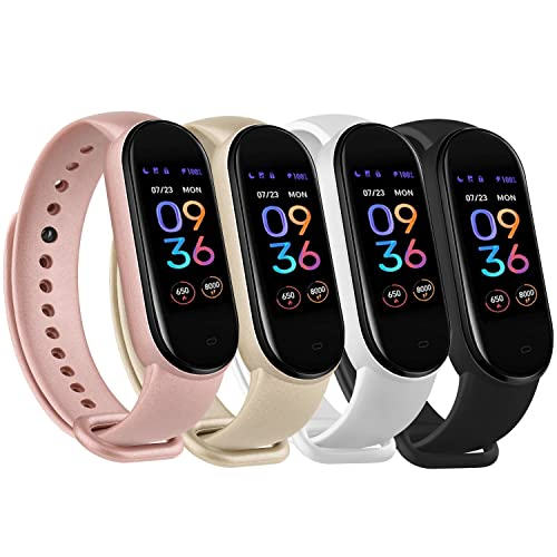 Foto 2 pulgar | Banda para Reloj Compatible con Amazfit Band 5/Amazfit B Wanme 4 Pack -Venta Internacional