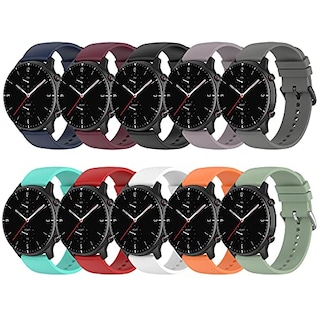 Foto 1 | Venta Internacional - Compatible Para Amazfit Gtr 2e, 22 Mm De Ancho Silicona Reemplazo De La Pulsera Correa De B