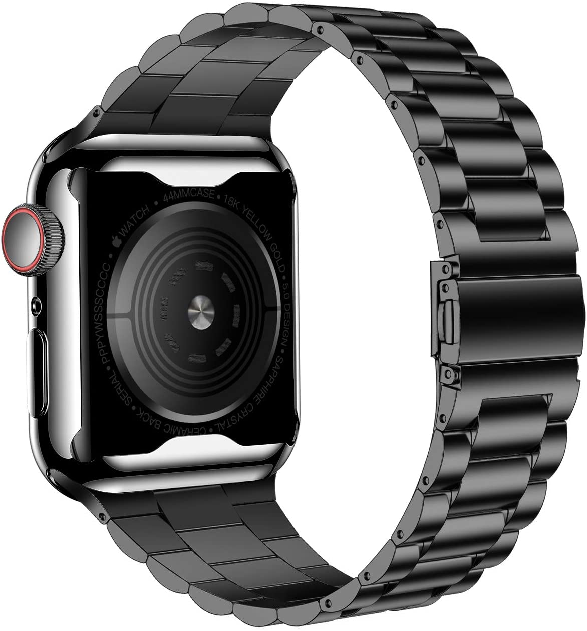 Foto 3 | Correas de Reemplazo Iiteeeely Compatible con Apple Watch Band 44 mm Se / Serie 6 5 4 de Acero -Venta Internacional