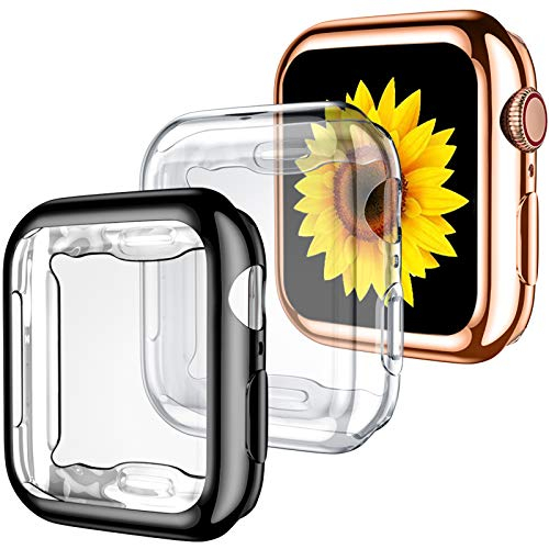 Foto 2 pulgar | Venta Internacional - Geak Compatible Con Apple Watch Case 40mm Series 5 Series 4, Ultra Delgada Alrededor De La