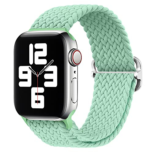 Banda de Bucle Qimela Azul de Nylon para Apple Watch 41 y 38 mm - Venta Internacional