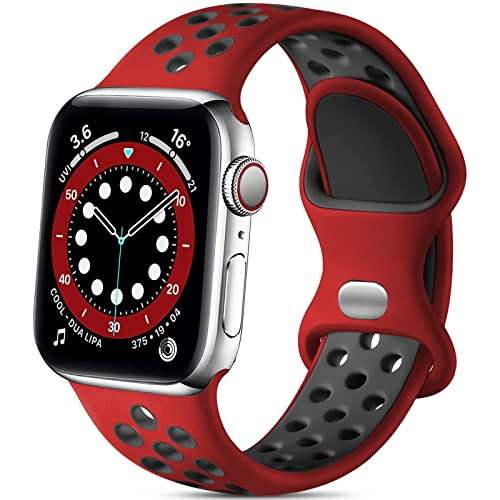 Foto 2 pulgar | Correa Lerobo Rojo Apple Watch-Venta Internacional