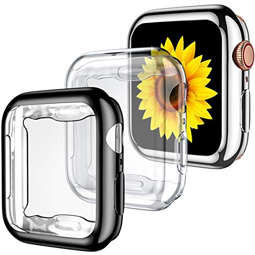 Foto 1 | Venta Internacional-geak Para Apple Watch Case 44mm Series 4 Series 5 Con Protector De Pantalla, 3 Paquete De Tpu