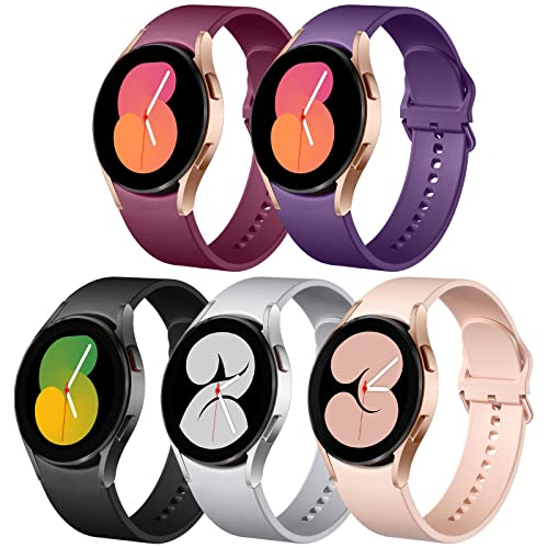 Foto 2 pulgar | Venta Internacional - Lerobo Compatible Para Samsung Galaxy Watch 4 Band/galaxy Watch 5 Bandes 40 Mm 44 Mm/galaxy