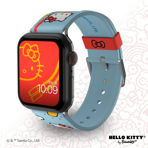Foto 3 pulgar | Venta Internacional - Correa para Smartwatch Hello Kitty Vintage Colors Oficialmente con Licencia  No incluye Reloj