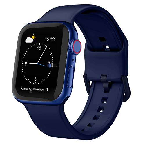 Foto 2 pulgar | Venta Internacional - Banda Deportiva Compatible Con Bandas De Apple Watch 49 Mm 45 Mm 44 Mm 42 Mm, Muñequera De