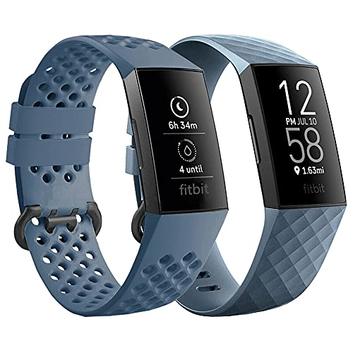 Venta Internacional: Correa De Reloj De Reemplazo De Qimela Compatible Con Fitbit Charge 3/fitbit Charge 4 Bandas