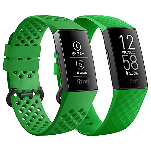 Correa De Reloj De Reemplazo De Qimela Compatible Con Fitbit Charge 3/fitbit Charge 4 Bandas Para Hombres - Venta