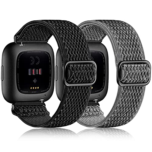 Foto 2 pulgar | Bandas Elásticas Fuleda Compatibles con Fitbit Versa 2 Multicolor 2 Piezas - Venta Internacional