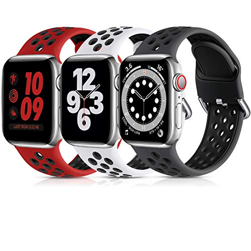 Foto 2 pulgar | Banda Lerobo 3 Piezas para Apple Watch 38/40/41/42/44/45 mm - Venta Internacional