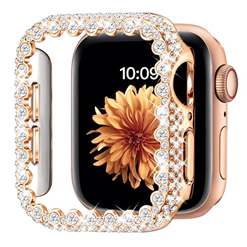 Foto 2 pulgar | Venta Internacional - Case Parachoques Bling Gagabang Compatible con Apple Watch Series 7 y 8 41mm