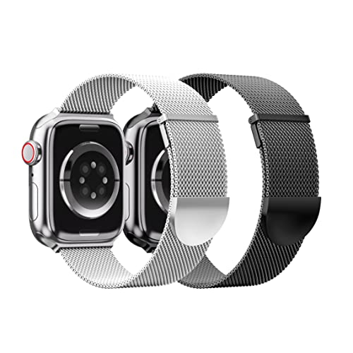 Foto 2 pulgar | Correa Magnética SuperNaNa Compatible con Apple Watch 38/44/41/42/44 mm 2 Piezas - Venta Internacional