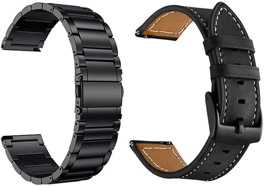 Foto 2 pulgar | Bandas para Reloj Compatible con Galaxy Watch 3 41 Mm/Active Yeejok 2 Pack - Venta Internacional