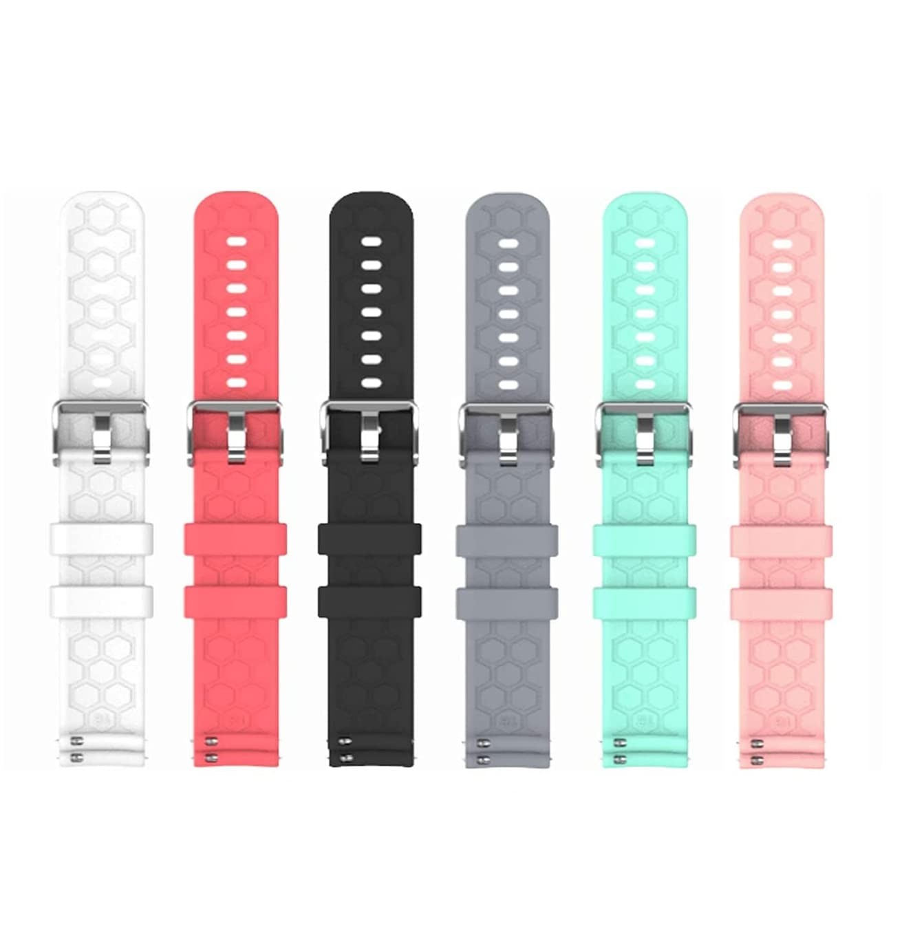 Foto 1 | Bandas para Reloj E Ecsem Compatibles Firyawee Multicolor 6 Pack  - Venta Internacional