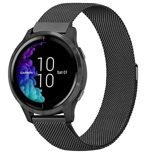 Foto 2 pulgar | Banda para Reloj Wanme Compatible con Garmin Venu/ Vivoactive 3 - 20 mm - Venta Internacional