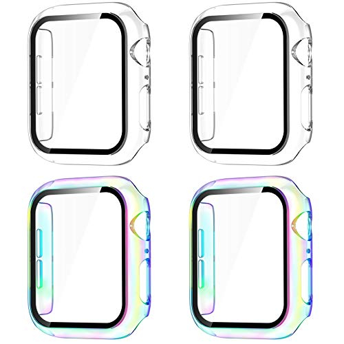 Foto 2 pulgar | Venta Internacional - Protector De Pantalla De Geak Compatible Con Case De Apple Watch 44mm Serie 4, Cobertura Co