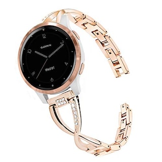 Foto 1 | Venta Internacional - Vicrior Women Band Para Garmin Venu 2s / Vivoactive 4s / Vivomove 3s, 18 Mm Diamante Diamon