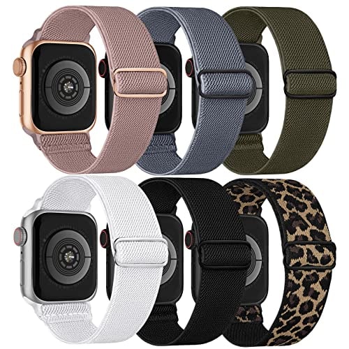 Venta Internacional: Bandas De Bucle En Solitario Elástica Compatibles Con La Banda Apple Watch 42 Mm 44 Mm 45 M $504