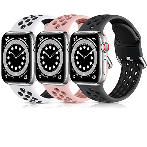 Foto 2 pulgar | Venta Internacional - Lerobo 3 Pack Compatible Con Apple Watch Ultra Band 49 Mm 44 Mm 45 Mm 42 Mm 41 Mm 41 Mm De