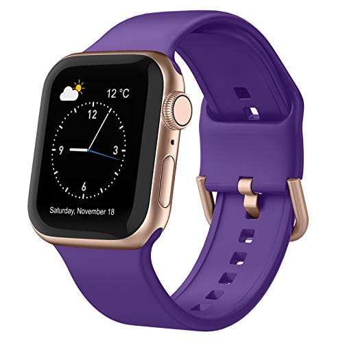 Foto 2 pulgar | Venta Internacional - Banda Deportiva Compatible Con Bandas De Apple Watch 41 Mm 40 Mm 38 Mm, Correa De Reemplazo