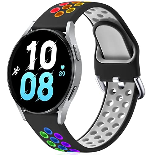 Foto 2 pulgar | Venta Internacional - Lerobo Compatible Para Samsung Galaxy Watch Active 2 44 Mm 44 Mm/galaxy Watch 4 Band 44 Mm