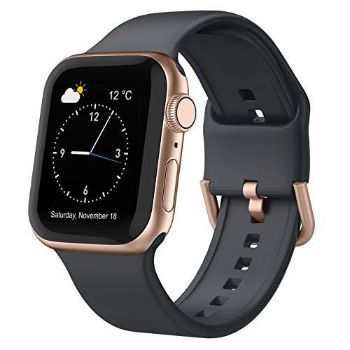 Foto 2 pulgar | Venta Internacional - Banda Deportiva Compatible Con Bandas De Apple Watch 49 Mm 45 Mm 44 Mm 42 Mm, Pulsera De Si