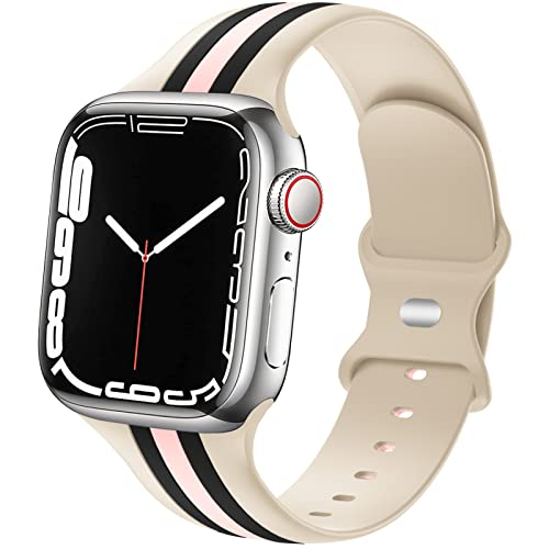 Foto 2 pulgar | Venta Internacional - Bandas Deportivas De Diseño Compatibles Con La Banda Apple Watch 38 Mm 41 Mm 42 Mm 44 Mm 4