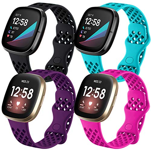 Foto 2 pulgar | Venta Internacional: Bandas Maledan Compatibles Con Bandas Fitbit Versa 3 Y Fitbit Sense, Correa De Reloj Imperme