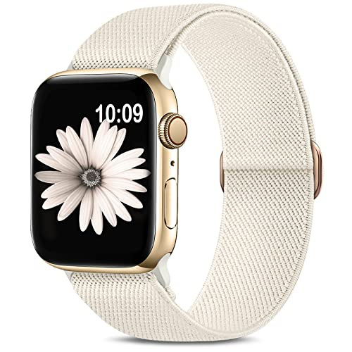 Foto 1 | Venta Internacional - Banda De Bucle De Solo De Nylon Elástica Compatible Con Bandas De Apple Watch 38 Mm 41 Mm 4