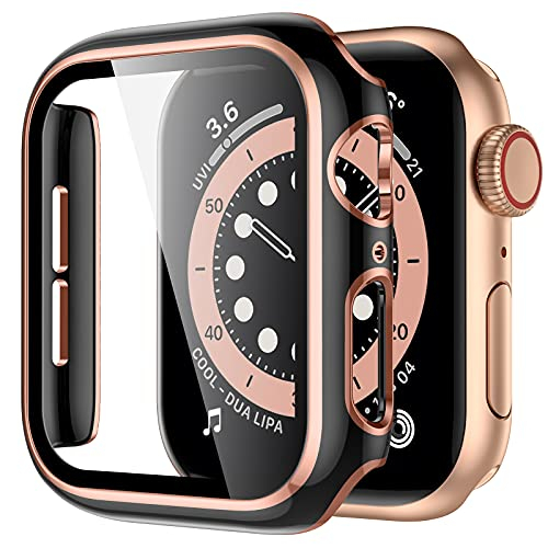 Foto 2 pulgar | Venta Internacional: Geak Compatible Con Estuche De Apple Watch 42 Mm, Protector De Pantalla De Alta Sensibilidad