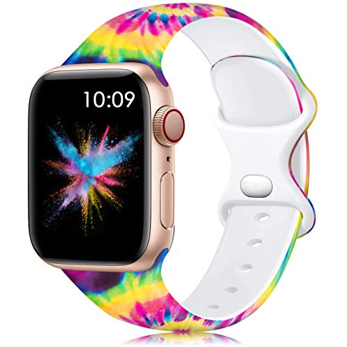 Foto 2 pulgar | Venta Internacional - Banda De Lerobo Compatible Con Bandas De Apple Watch Se 41 Mm 40 Mm 38 Mm Para Mujeres, Ban